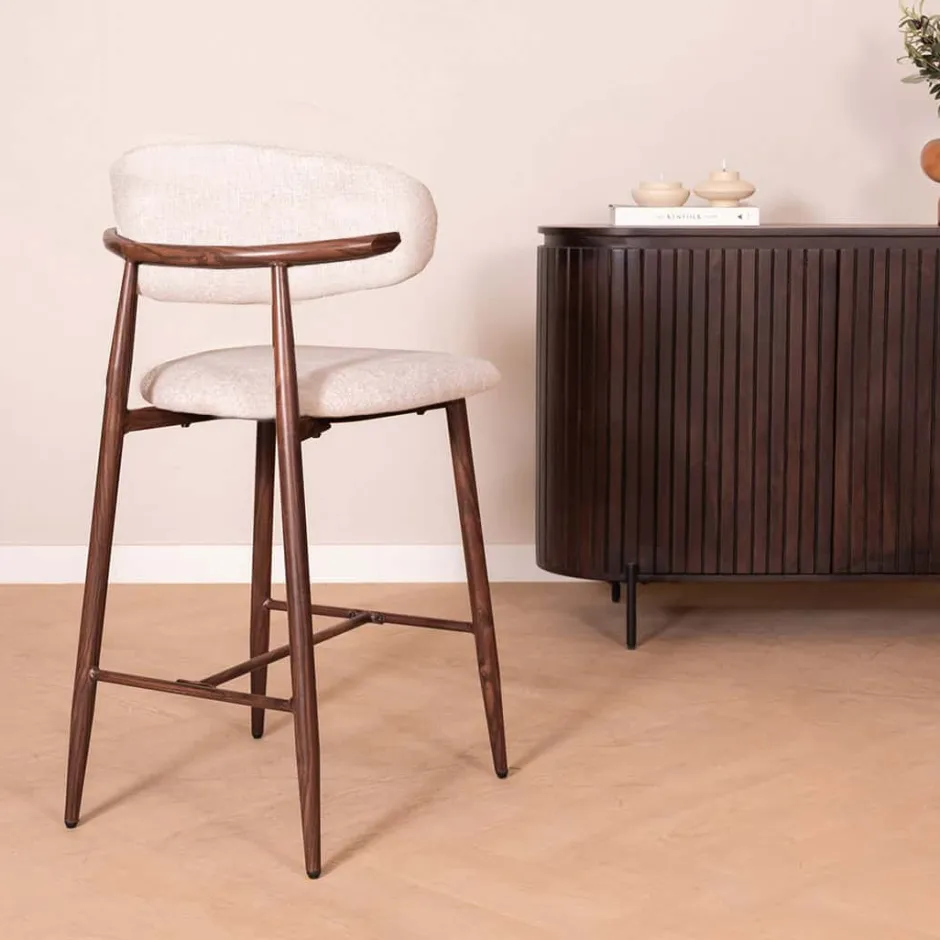 Barstoelen*HUUS Barkruk Japandi
