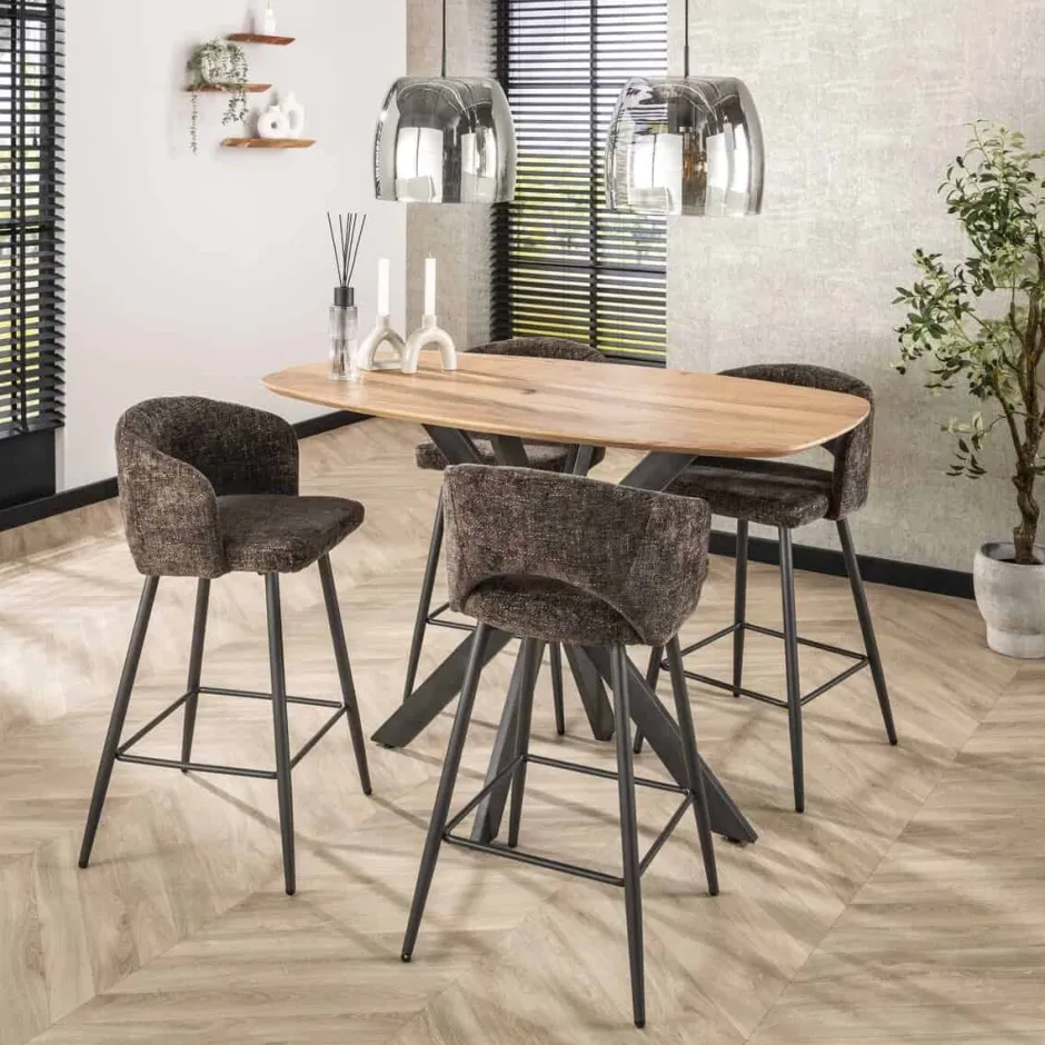 Barstoelen*HUUS Barstoel Sascha (per 2 stuks)