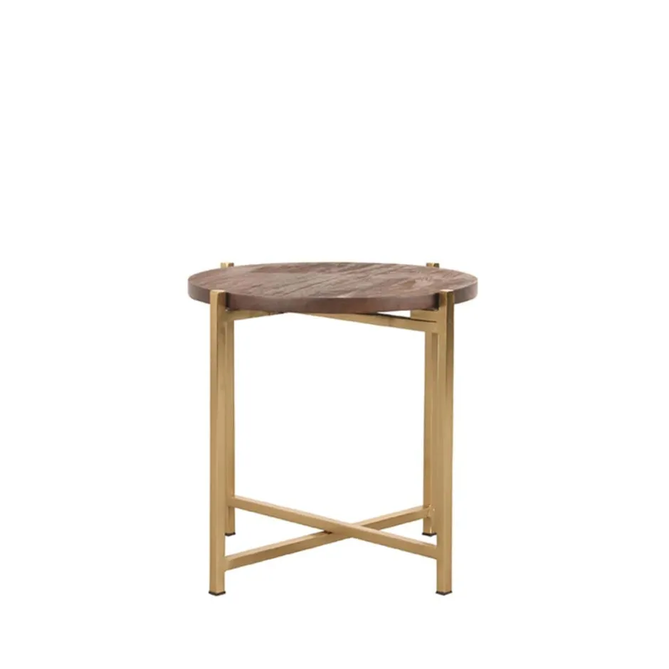 Bijzettafels*HUUS Bijzettafel Dox Goud