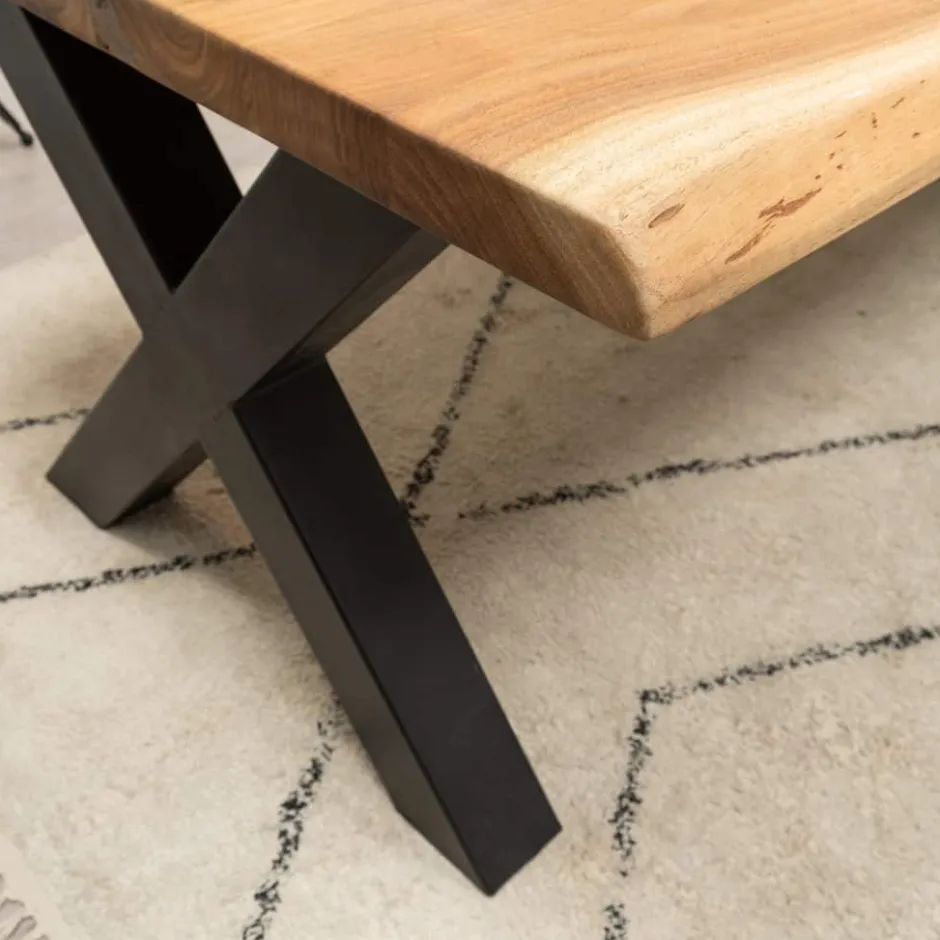 Eettafels*HUUS Boomstamtafel Live Edge