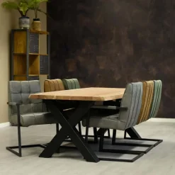 Eettafels*HUUS Boomstamtafel Live Edge