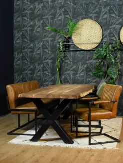 Eettafels*HUUS Boomstamtafel Live Edge