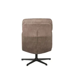Draaifauteuil*HUUS Draaifauteuil Alvar + Hocker