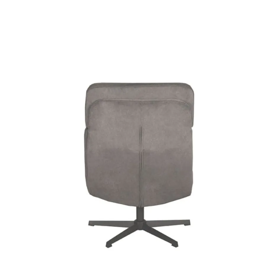 Draaifauteuil*HUUS Draaifauteuil Alvar + Hocker