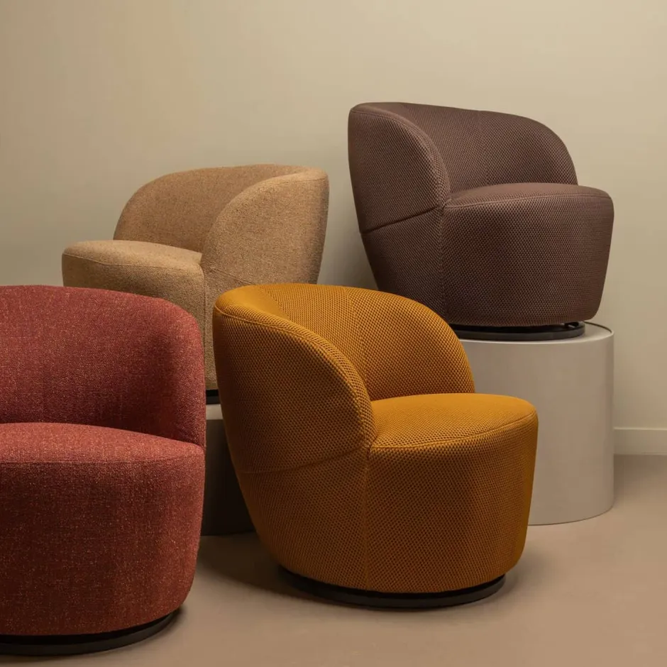 Draaifauteuil*HUUS Draaifauteuil Serra