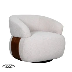 Draaifauteuil*HUUS Draaifauteuil Valenza