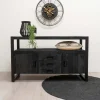 Dressoirs*HUUS Dressoir Britt zwart