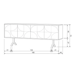 Dressoirs*HUUS Dressoir Draw
