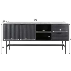 Dressoirs*HUUS Dressoir Mario