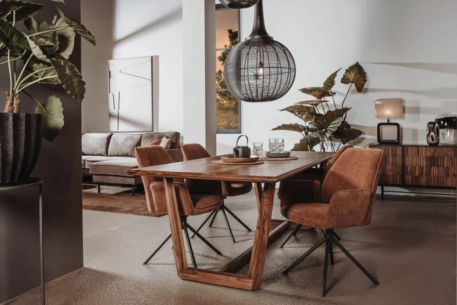 Eetkamerstoelen*HUUS Eetkamerstoel Amaro