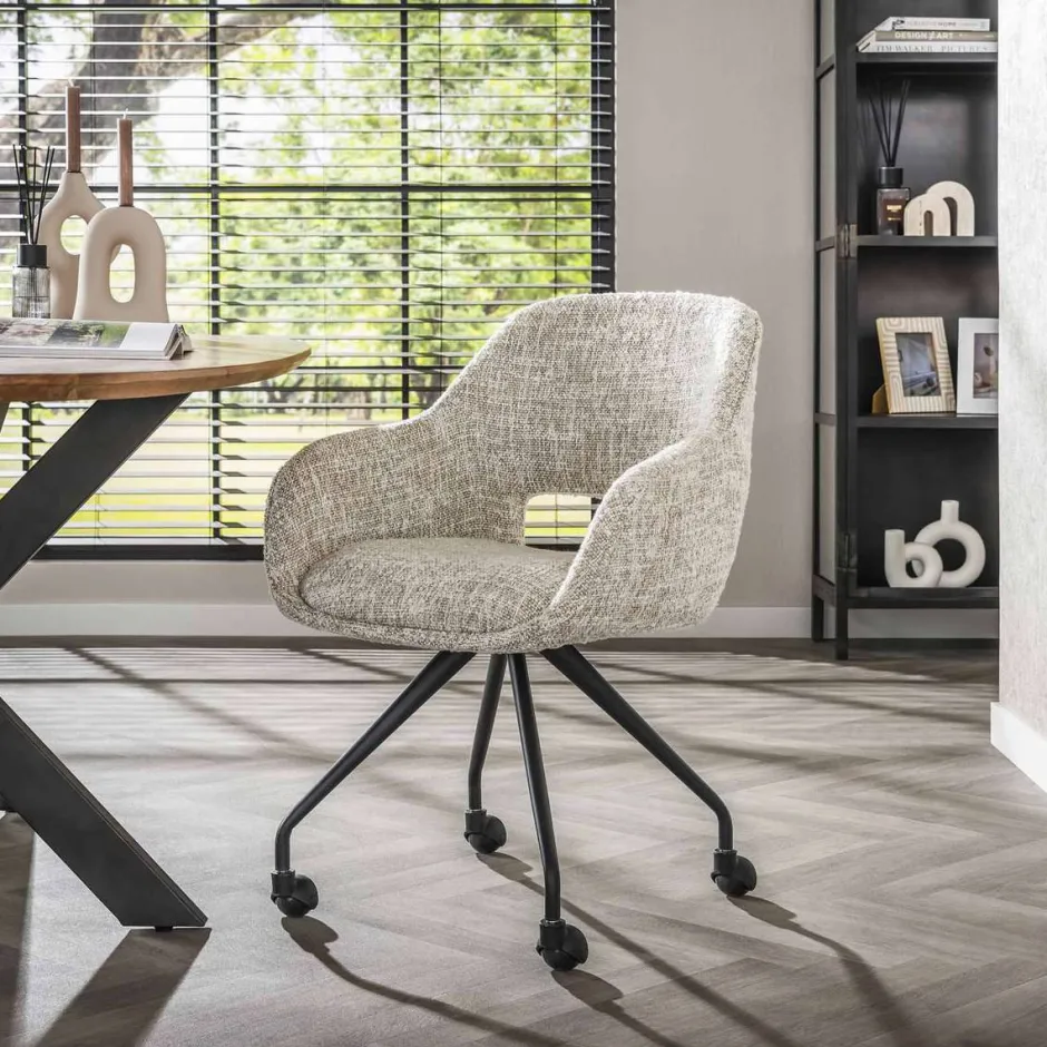 Eetkamerstoelen*HUUS Eetkamerstoel Angie (per 2 stuks)