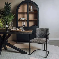 Eetkamerstoelen*HUUS Eetkamerstoel Archi – met armleuning