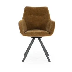 Eetkamerstoelen*HUUS Eetkamerstoel Bliss met armleuning (per 2 stuks)