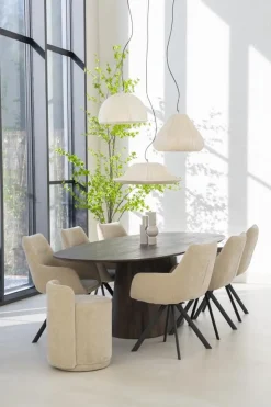 Eetkamerstoelen*HUUS Eetkamerstoel Bliss met armleuning (per 2 stuks)