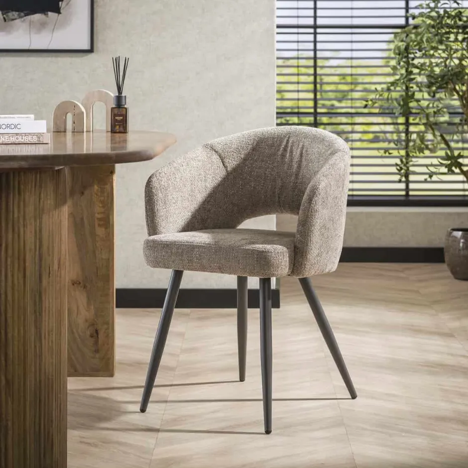 Eetkamerstoelen*HUUS Eetkamerstoel Bodhi (per 2 stuks)
