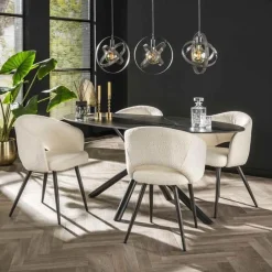 Eetkamerstoelen*HUUS Eetkamerstoel Bodhi (per 2 stuks)
