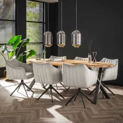 Eetkamerstoelen*HUUS Eetkamerstoel Cinema (per 2 stuks)
