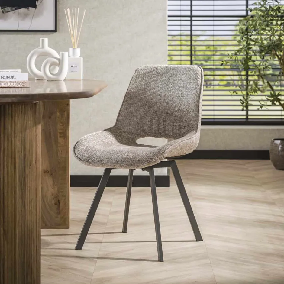 Eetkamerstoelen*HUUS Eetkamerstoel Daniels (per 4 stuks)
