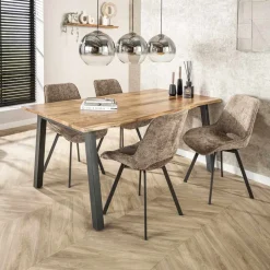 Eetkamerstoelen*HUUS Eetkamerstoel Daniels (per 4 stuks)