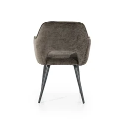 Eetkamerstoelen*HUUS Eetkamerstoel Esmee met armleuning