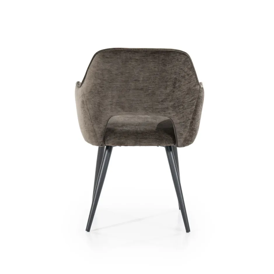 Eetkamerstoelen*HUUS Eetkamerstoel Esmee met armleuning