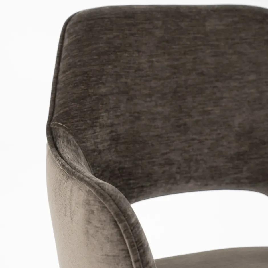 Eetkamerstoelen*HUUS Eetkamerstoel Esmee met armleuning
