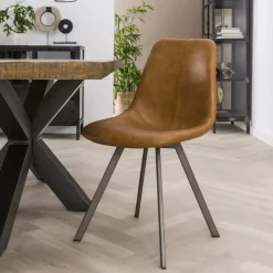 Eetkamerstoelen*HUUS Eetkamerstoel Floortje (per 4 stuks)