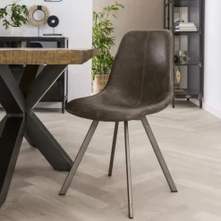 Eetkamerstoelen*HUUS Eetkamerstoel Floortje (per 4 stuks)