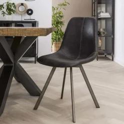 Eetkamerstoelen*HUUS Eetkamerstoel Floortje (per 4 stuks)