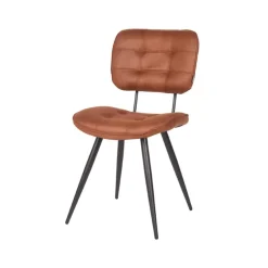 Eetkamerstoelen*HUUS Eetkamerstoel Gus (per 2 stuks) Antraciet