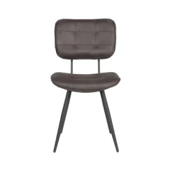 Eetkamerstoelen*HUUS Eetkamerstoel Gus (per 2 stuks) Antraciet