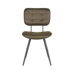 Eetkamerstoelen*HUUS Eetkamerstoel Gus (per 2 stuks) Antraciet