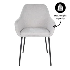 Eetkamerstoelen*HUUS Eetkamerstoel Guus Kick (per 2 stuks)