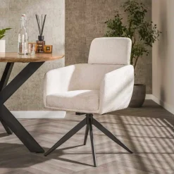 Eetkamerstoelen*HUUS Eetkamerstoel Harrie (per 2 stuks) Wit