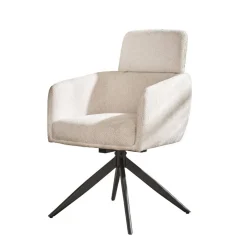 Eetkamerstoelen*HUUS Eetkamerstoel Harrie (per 2 stuks) Wit