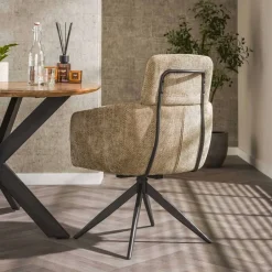 Eetkamerstoelen*HUUS Eetkamerstoel Harrie (per 2 stuks) Wit