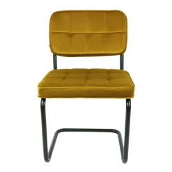Eetkamerstoelen*HUUS Eetkamerstoel Ivy Buisframe Kick (per 2 stuks)