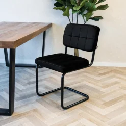 Eetkamerstoelen*HUUS Eetkamerstoel Ivy Buisframe Kick (per 2 stuks)