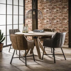 Eetkamerstoelen*HUUS Eetkamerstoel Izzy (per 2 stuks)
