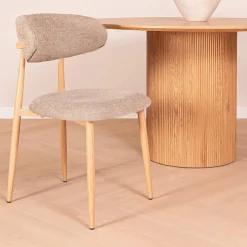 Eetkamerstoelen*HUUS Eetkamerstoel Japandi