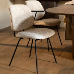 Eetkamerstoelen*HUUS Eetkamerstoel Jon