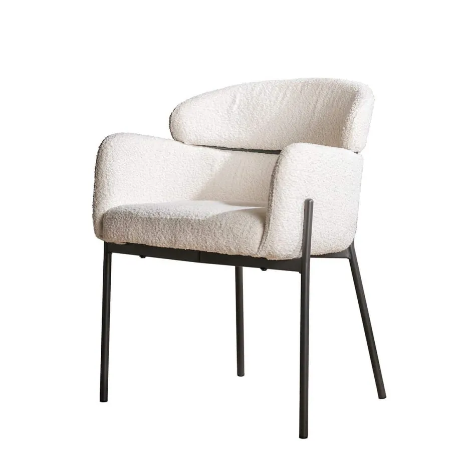 Eetkamerstoelen*HUUS Eetkamerstoel Julliet (per 2 stuks) Zand