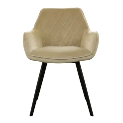 Eetkamerstoelen*HUUS Eetkamerstoel Karl Velvet Kick (per 2 stuks)
