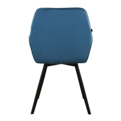 Eetkamerstoelen*HUUS Eetkamerstoel Karl Velvet Kick (per 2 stuks)