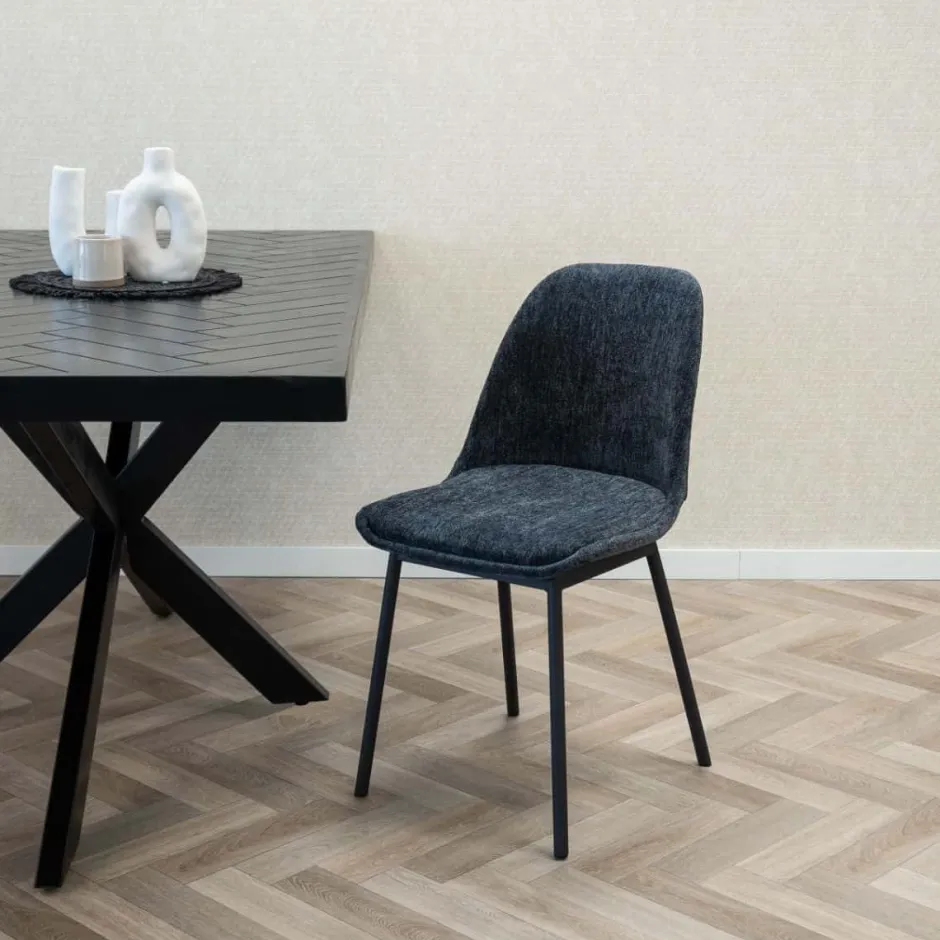 Eetkamerstoelen*HUUS Eetkamerstoel Kick Lana (per 2 stuks)