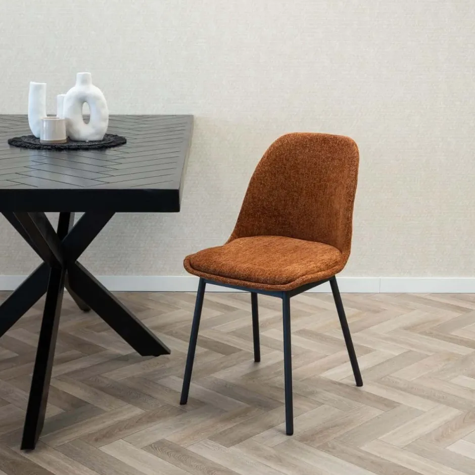 Eetkamerstoelen*HUUS Eetkamerstoel Kick Lana (per 2 stuks)
