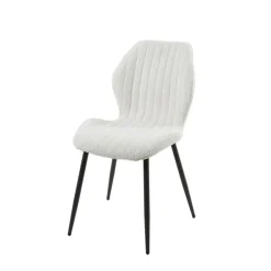Eetkamerstoelen*HUUS Eetkamerstoel Lennie (per 4 stuks) Zand