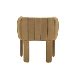 Eetkamerstoelen*HUUS Eetkamerstoel Liselore Cognac