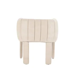 Eetkamerstoelen*HUUS Eetkamerstoel Liselore Cognac