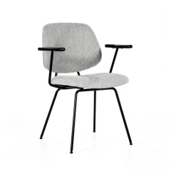 Eetkamerstoelen*HUUS Eetkamerstoel Lynn met armleuning